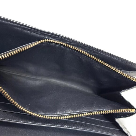 LOUIS VUITTON Portefeiulle Sarah NM Leather Vernis Wallet 181-072025 - Picture 4 of 5